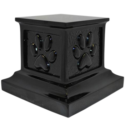 Roman Black Paw Urn